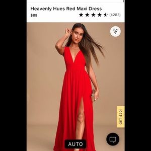 Lulus heavenly hues dress
